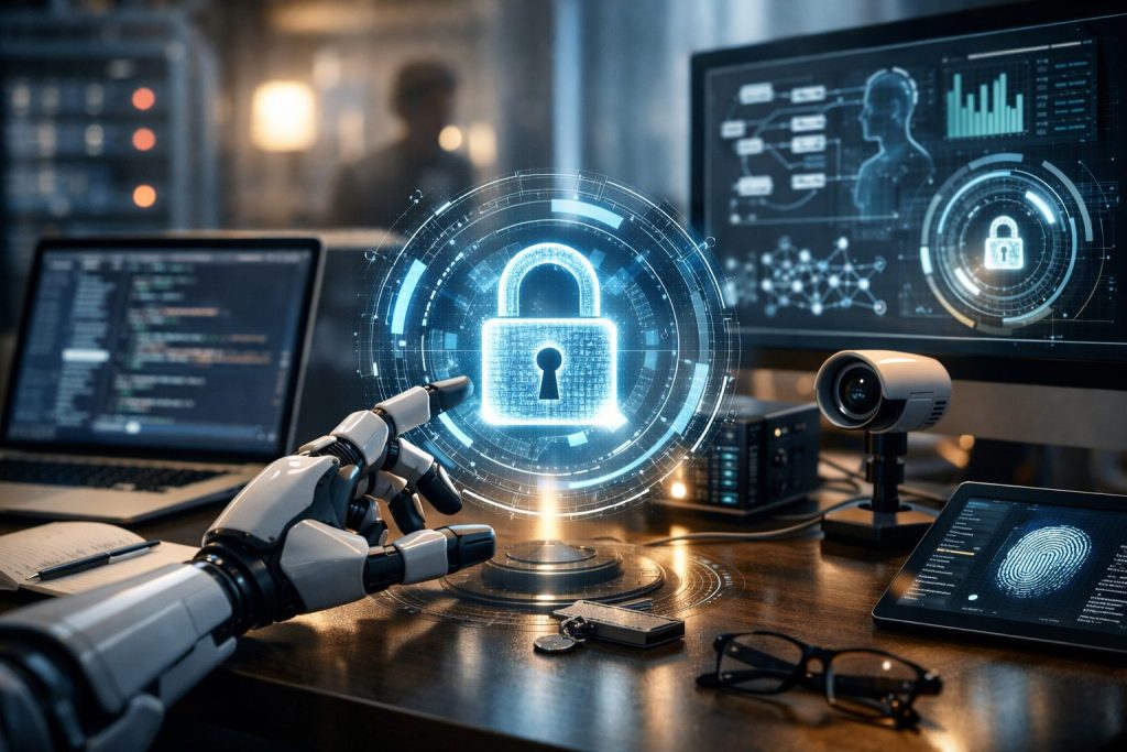 Robot et sécurité numérique avancée. Sécurité des agents IA and AI Agent Security: Framework, Risks, and Controls for Deploying Enterprise Agents