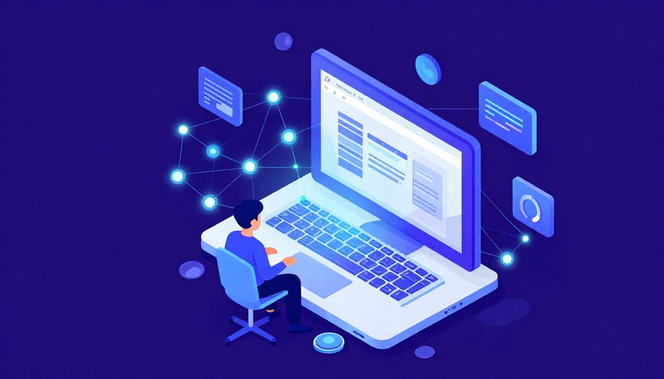 Schéma technique d'échange de données bidirectionnel pour le développement d'applications web temps réel.