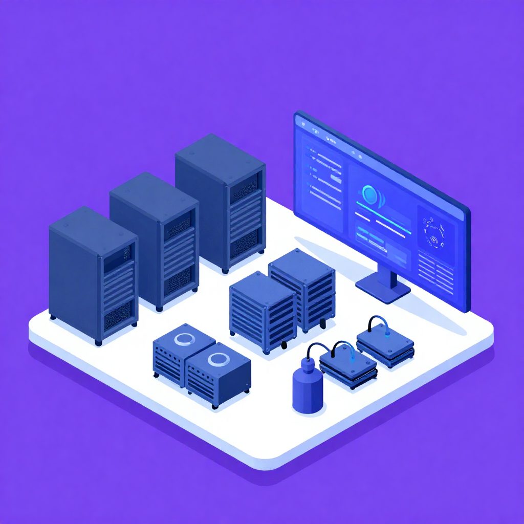 Schéma d'architecture d'infrastructure cloud montrant la haute disponibilité et tolérance aux pannes avec répartiteurs de charge et serveurs redondants.